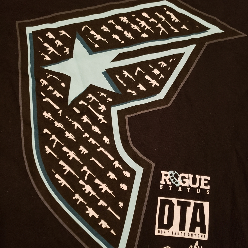 Famous Stars and Straps x Rogue Status T-Shirt - Picture 4 of 6